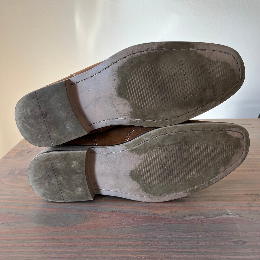 Steve Madden Brown Suede Shoes Men's 10 - Picture 5 of 7